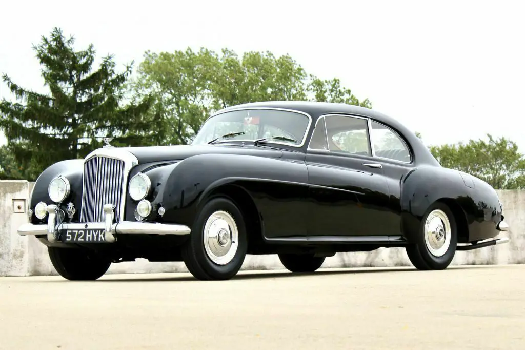 1954 bentley r-type continental 77000 miles black coupe