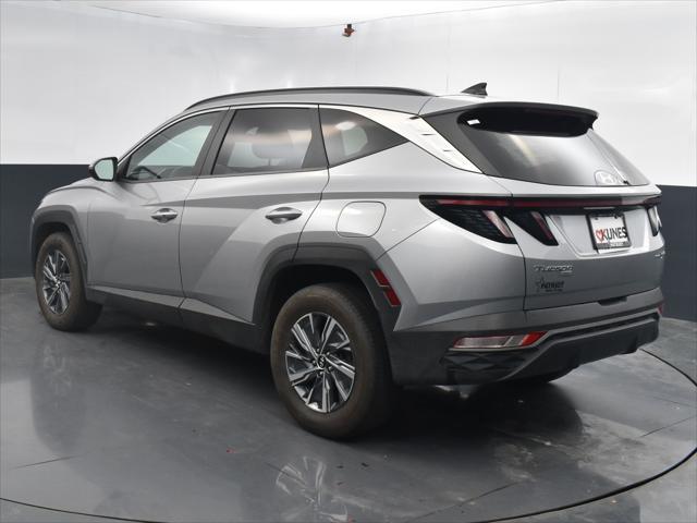 2022 hyundai tucson hybrid blue