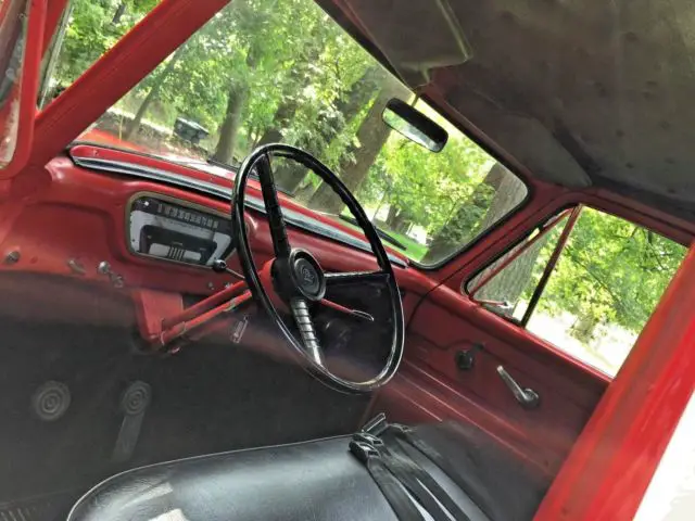 1955 ford f-100 flat bed stake truck rare, fully restored california truck #'s!