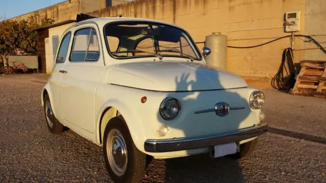 1968 fiat 500 110f model l luxury blue aquamarine