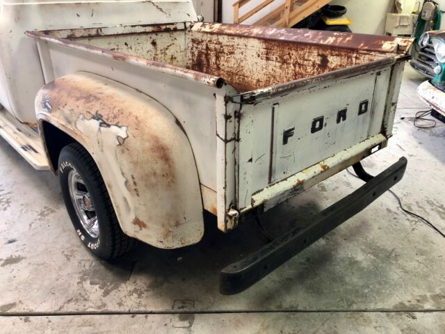 1956 ford f100, custom cab, patina, v8, barn find, rat rod, hot rod, classic