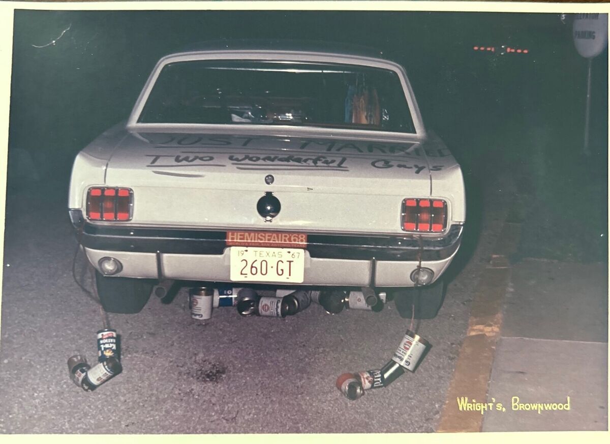 1965 ford mustang coupe white