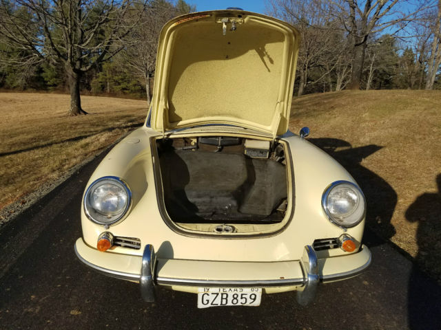 1965 porsche 356c base 1.6l