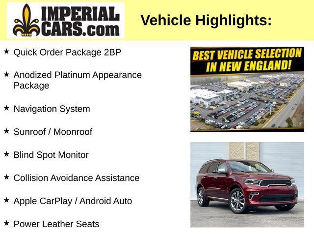 2022 dodge durango citadel awd