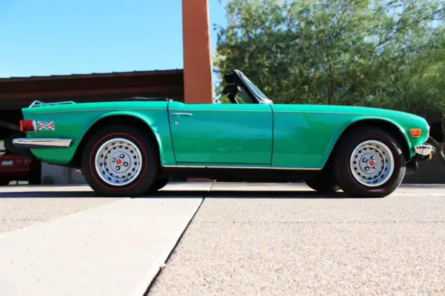 original survivor triumph tr6, excellent condition, original paint & drivetrain