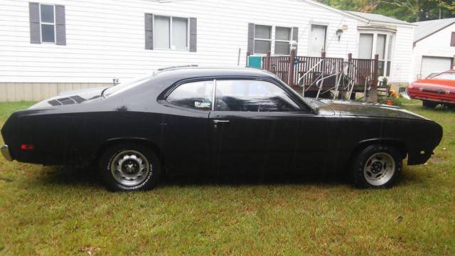 1970 plymouth duster 3spd factory black low miles ,dart,barracuda, demon,charger