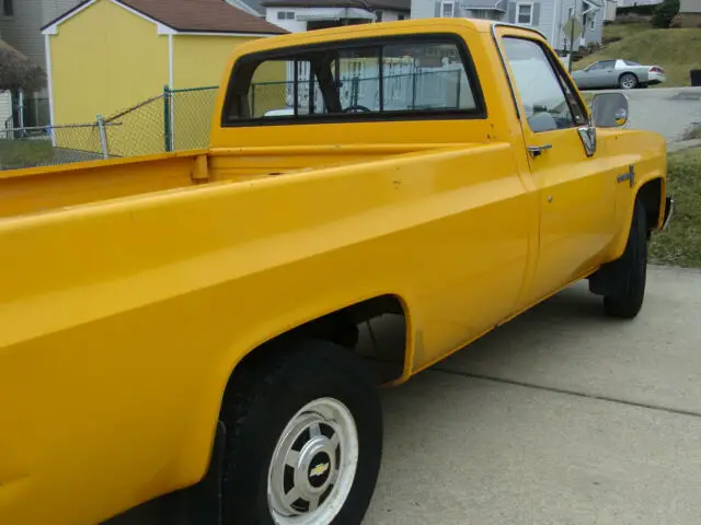 1985 chevrolet c/20 custom deluxe 8 ft bed 2 w/d california truck