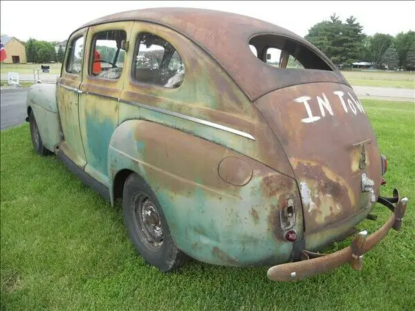 1941 ford sedan hotrod street rod classic collector project ca- no reserve!
