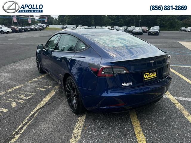 2022 tesla model 3 performance