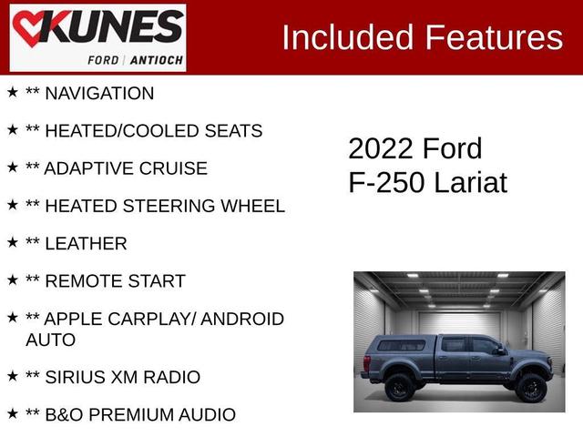 2022 ford f-250 lariat