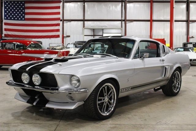 1967 ford mustang gt500 4852 miles silver coupe 390 v8 automatic