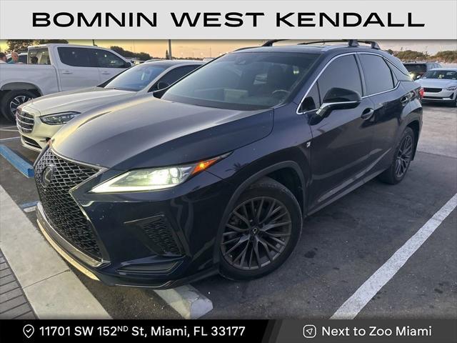 2022 lexus rx 350 f sport handling