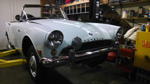 1962 sunbeam alpine ii 1.6l