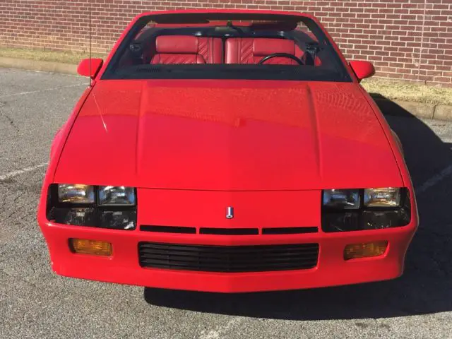 1987 chevrolet camaro convertible