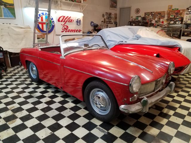 1961 mg midget **no reserve auction** very rare 1st year production