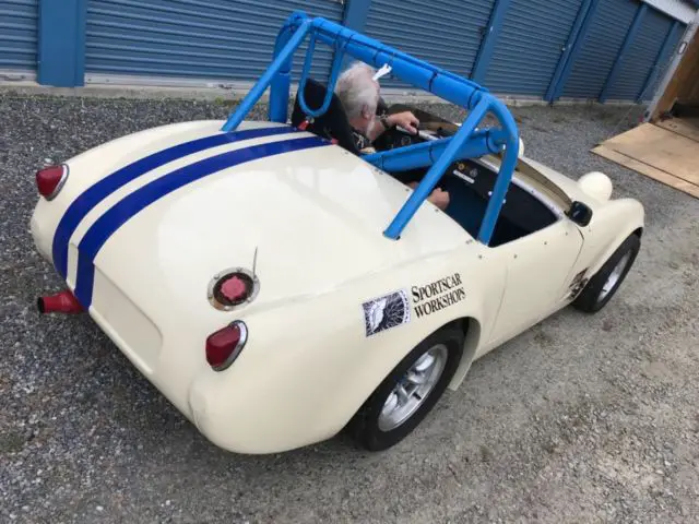 austin healey frogeye sprite - race car - lhd
