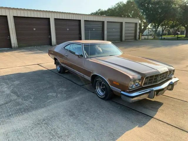 unmolested, untouched original 73 gran torino sport garage find!