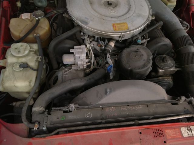 nice red 1989 mercedes benz sl560