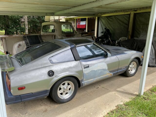 1983 nissan 280zx coupe blue rwd manual