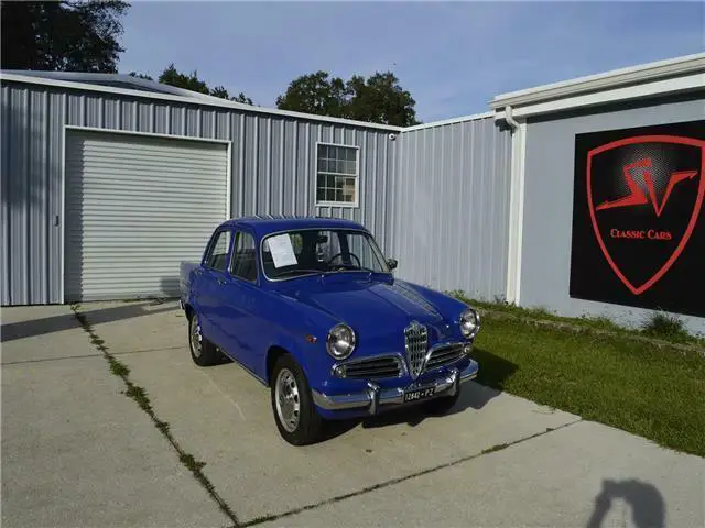 1960 alfa romeo berlina giulietta ti for sale!