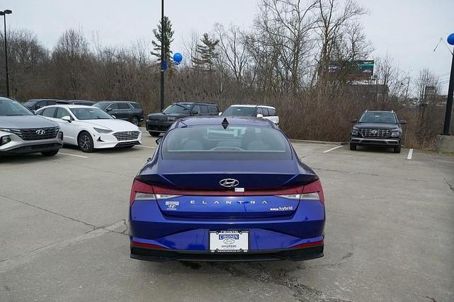 2023 hyundai elantra hev blue