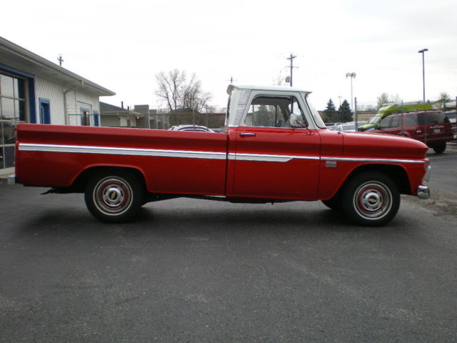 1966 chevrolet c10 custom, fleetside, factory air, 2 owner, rust free