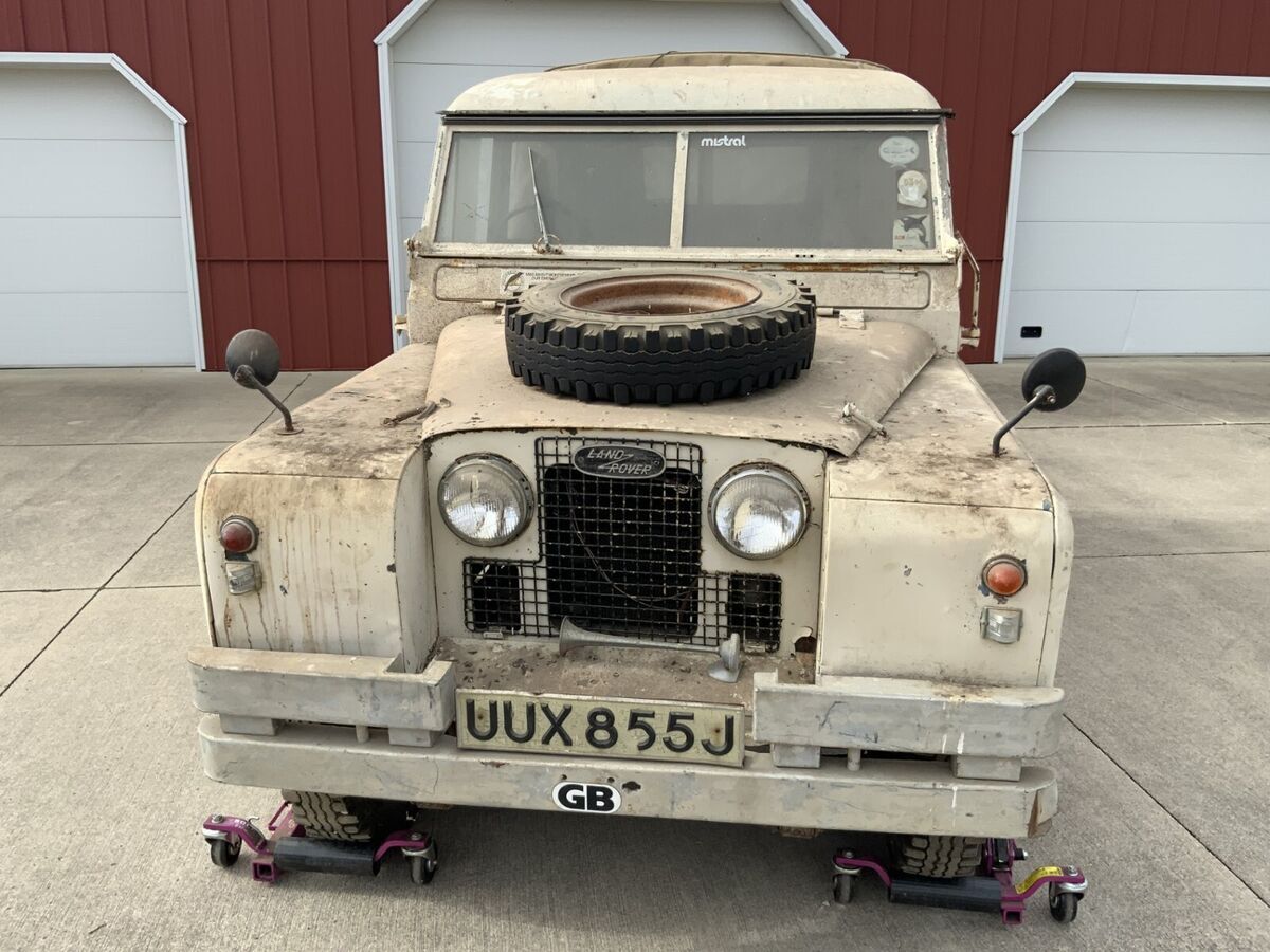 barn find project land rover 1962 series iia pickup brit import right hand drive