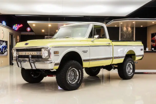 frame off restored, cst 4x4 short bed! 383 efi v8, 700r4 auto, disc, ps, pb, a/c