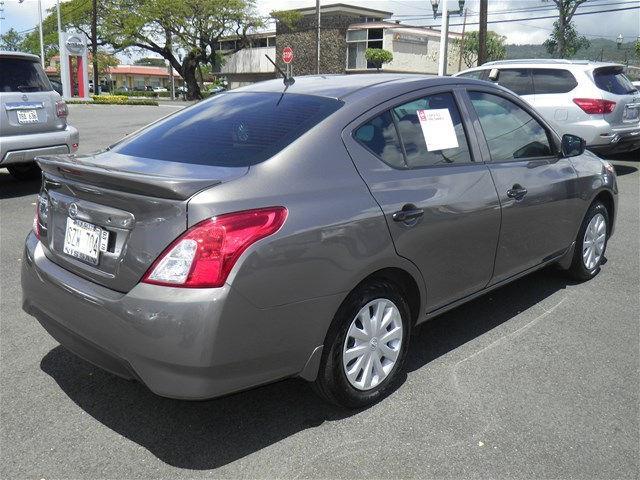 2017 nissan versa 1.6 s 1.6 s 4dr sedan 5m for sale in honolulu, hawaii