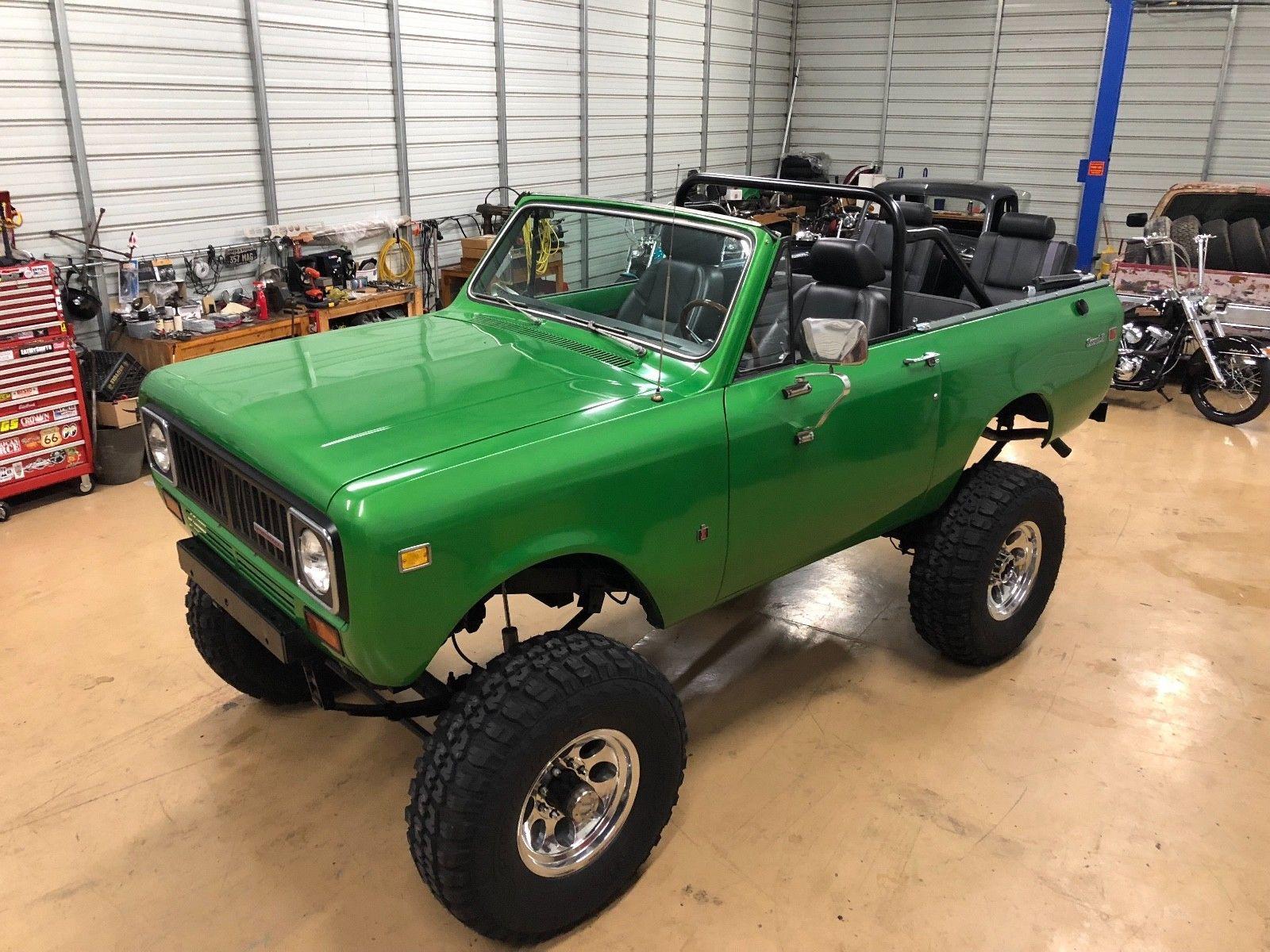 1973 international harvester scout 2 completely restored