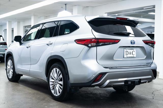 2023 toyota highlander hybrid platinum