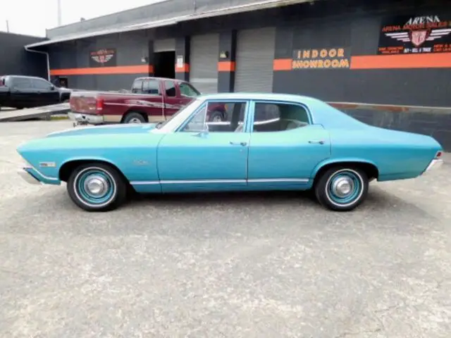 1968 teal malibu!