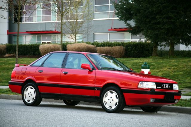 1990 audi 90 quattro 20v 5sp, well maintained and documented rust free survivor!