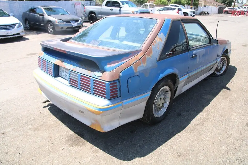 (omr)1989 ford mustang gt hatchback manual 8 cylinder no reserve!