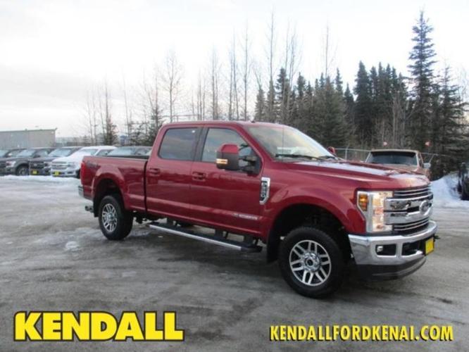 2018 ford f-350 super duty lariat 4x4 lariat 4dr crew cab 8 ft. lb srw pickup for sale in kenai, alaska