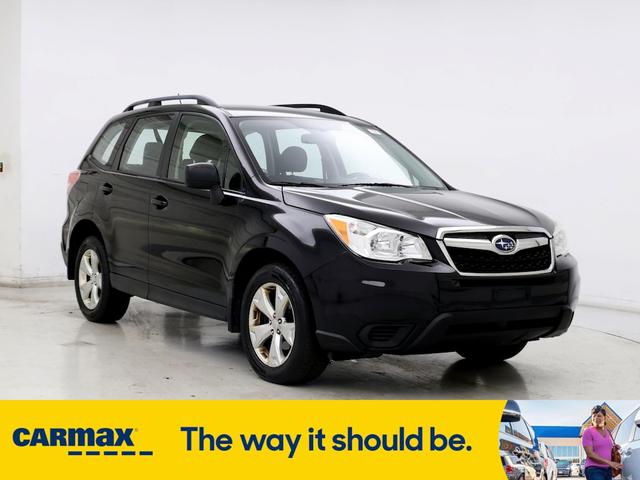 2015 subaru forester 2.5i