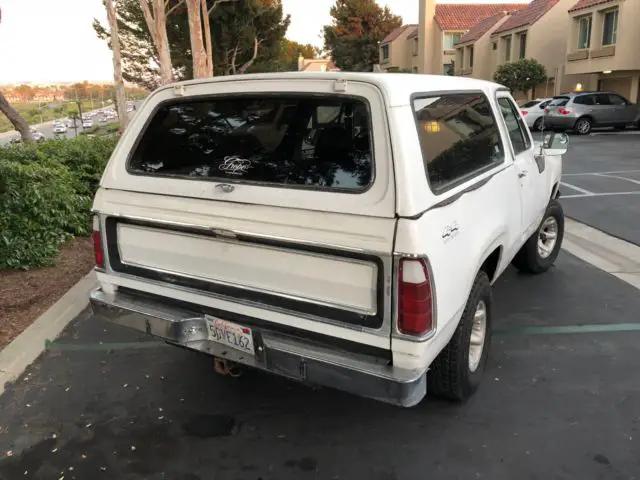 1979 dodge ramcharger full convertible 4x4 360 v8 4 barrel dual exhaust suv