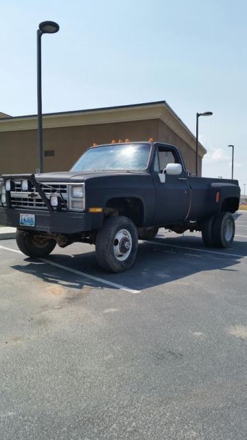 1981 chevrolet k30 silverado 3500 dually cummins 5.9 diesel 5 speed nv 4500