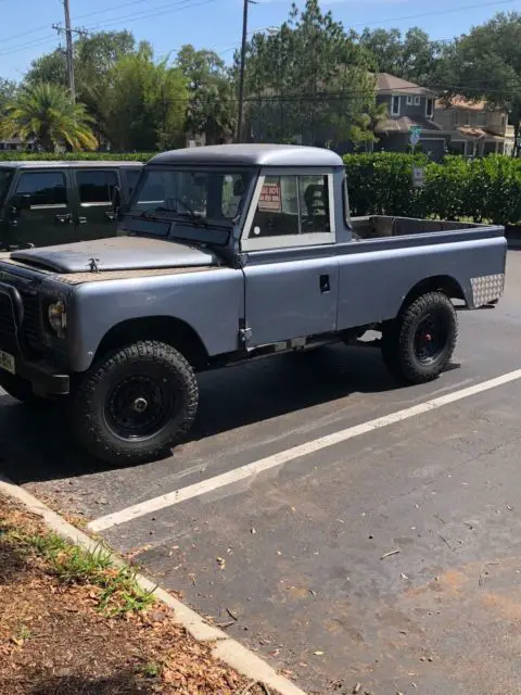 1967 land rover ex military 110 lwb pickup imported