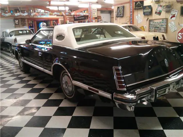 1978 lincoln continental 1,855 miles black mark v 460 v8 automatic