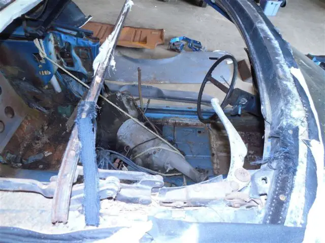 1972 mustang parts car convertible w/351 engine convertible assembly pieces etc