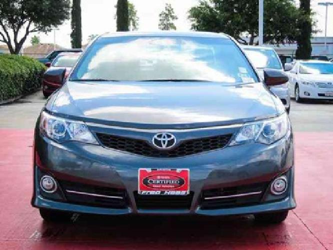 2012 toyota camry se touchscreen radio bluetooth warranty one owner in spring, tx