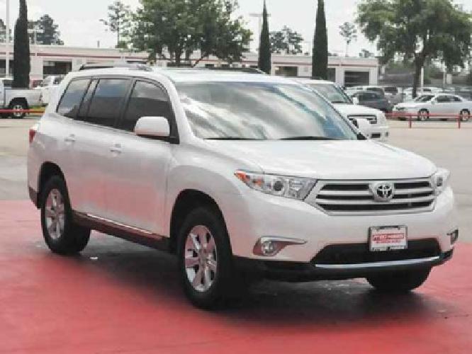 2011 toyota highlander leather sunroof dvd one owner warranty in spring, tx