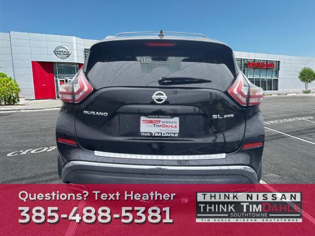 2018 nissan murano sl