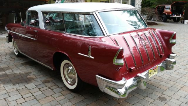 1955 chevrolet nomad california car no rust or patch panels!