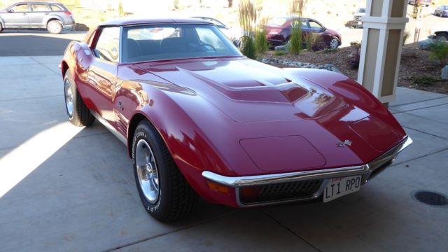 1972 lt1 chevrolet corvette coupe with a/c