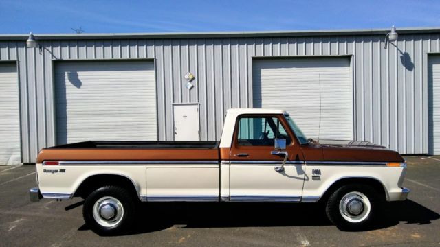 ford f-350 ranger xlt super camper special 460 v8 f250 f150 super duty highboy