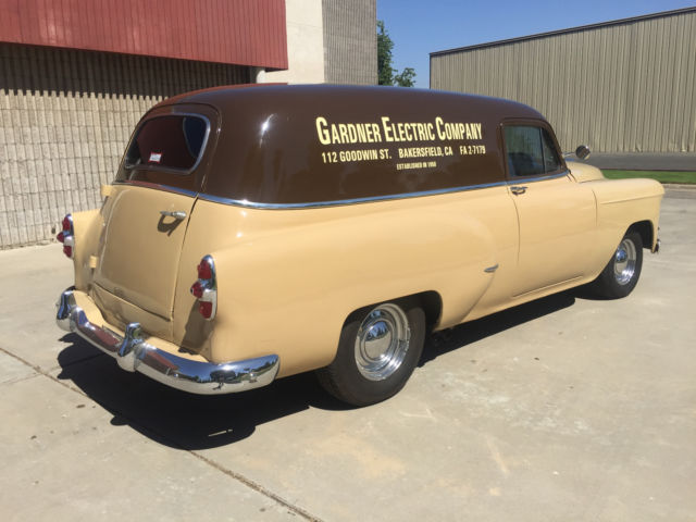 1953 chevrolet sedan delivery custom street rod chevy panel wagon california car