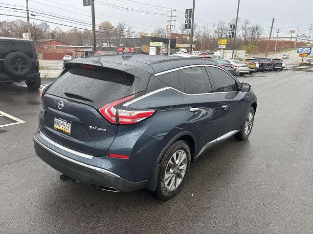 2017 nissan murano sv