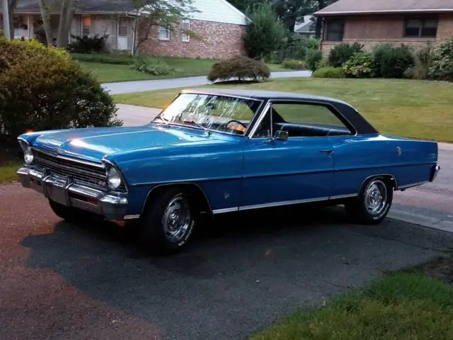 1967 chevy ii v8 ss 100 percent rust free,orig trunk and 1/4s brand new drive tr